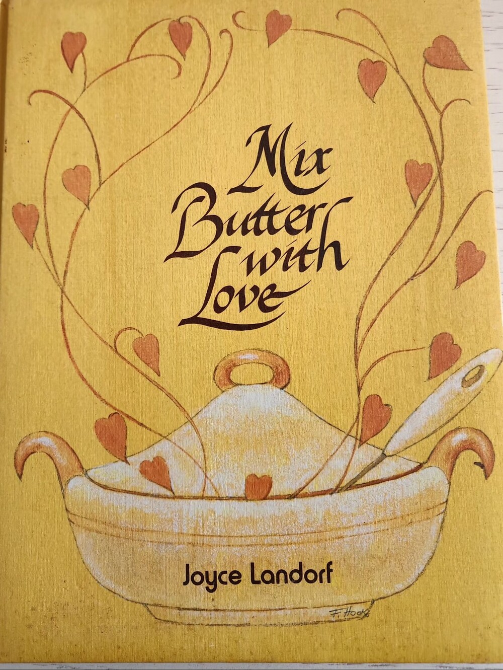 Mix Butter With Love Illustrated Cookbook